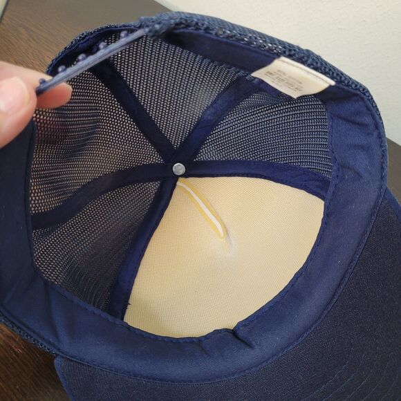 Vintage Snapback Hat Mesh Trucker Oilmans Bass Classic 86 Cap Adult Supercap - Picture 11 of 16